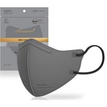 KF94 AER마스크 아에르 어드밴스드 새부리형마스크 50매 /얼굴큰사람마스크 /초소형마스크 /중형마스크, KF94 아에르 어드밴스드 그레이 중형 50매