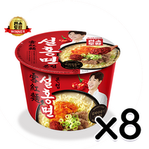 설홍면 큰컵용기라면 박수홍 펀스토랑 우승상품 110g 8개
