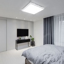 [천삼백케이] [젬] LED 심플라인 방등 50W, 단품