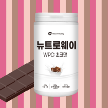 WPC 함량 77% 단백질 26g 1일1회 40g 초코맛 총 600g 순도 80% 농축유청단백분말 보충제 프로틴 쉐이크