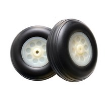 rc 바퀴 RC 스케일 비행기 고정 날개 PU 타이어 휠 25mm 31mm 44mm 101mm 128mm, [05] 8PCS 50mm