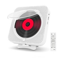 벽걸이 CD플레이어 블루투스5.0 USB FM라디오 KC909, KC909-배터리형