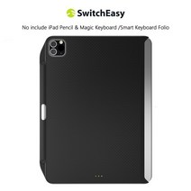 콩테 찰필 목탄 스케치 드로잉 화방 switcheasy 커버버디 2022-2020 10.9quot 아이패드 에어 5 4 아이패드 프로 11quot 케이스 pro 12.9 인치, 탄소 없음 키보드, 12.9인치 2021용