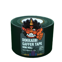 테스크 도깨비 개퍼테이프(GAFFER TAPE) 미니롤 MATT BLACK 무광/형광면테이프, 50mm X 10m, 1개