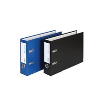 문화산업 아치바인더 B842-7 A4 가로 2공 7cm 흑색, 단품