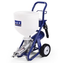 몰탈분사기 2200W 스프레이 리얼 스톤 페인트 머신 퍼티 모르타르 소형 다기능 자동 외부 벽, 한개옵션0