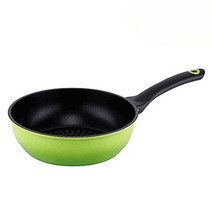 키친플라워 IH 인덕션 궁중팬 24cm 그린, 없음