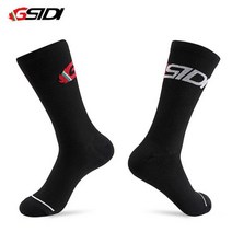 스포츠용품 액세서리 GSIDI- 사이클링 양말 압축 남성 여성 전문 스포츠 러닝, 02 Black