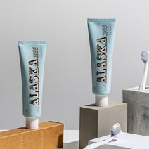 오드알래스카 1955 치약 120g 1+1, 오드알래스카 1955 치약 120g 2개