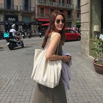 연예인 에코백 느낌있는 캔버스 가방 여자친구선물