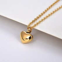 유골함 기독교 진공 강아지 반려동물 납골함유골함 납골함 하트 모양 기념 항아리 목걸이 인간/애완 동물 애쉬 관 화장 펜던트 4 색 스테인레스 스틸 주얼리 열 수, [01] Gold