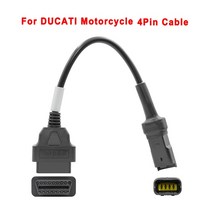 차량점검 (에서 선박 us) 바이크 오토바이 진단 케이블 혼다 Ducati ICOM-D 10PIN 용 Kawasaki BENELLI for, [07] For Ducati 4pin