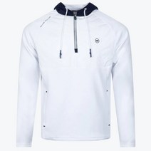 PETER 밀AR 23 Hyper라이트 Weld 하이브리드 하프-집 후디 MS23EZ53-WHT 남성 하이퍼 웰트 하프짚