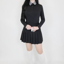 티앤드골프 여성 골프 4색 긴팔 기능성 카라 티셔츠 골프웨어 골프복