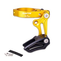 자전거 체인 가이드 35mm-31.8mm 산악 자전거 스프로킷 프레임 프로텍터 와셔가있는 조정 가능한 텐셔너 교체, 금