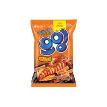 롯데 인간사료 스낵바 봉지 과자 오잉 75g 4봉 사무실다과 홈파티 1, 29개