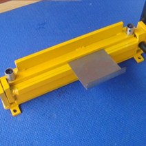 수동 철판절곡기 금속 철판 밴딩기 롤링 머신 압연기, 폭 210mm