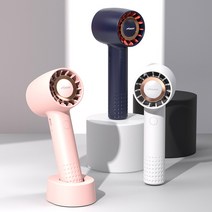 (고급형) 탁상용 미니 핸디 선풍기 USB 소음없는 캠핑용 선풍기 손선풍기, 화이트