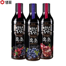 [샘표] 백년동안 흑초 1+1+1 5종 골라담기, 02.블루베리/03.석류/02.블루베리, 상세설명 참조