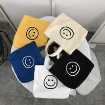 토트백 가방 스마일 미니 DD-11888 캔버스 에코백
