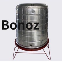 bonoz 1톤물탱크 저수조 탱크 1000L 농업용 304스틸, 1.5톤 직경 95 총 높이 165