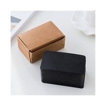 선물 종이 장식 포장지 로모 카드 빈 마분지 메시지 영어 단어 간단한 크래프트 흰색 100pcs 상자 공예 쓰기, Black cardboard, Black cardboard