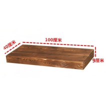 조립식 평상 야외 테이블 데크 원목 방부목, 100x40x9cm 발판