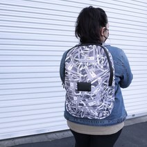 마크제이콥스 백팩 가방 NWT Marc by Jacobs Graffiti Packable Black White Backpack