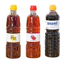 국내산 멸치액젓 까나리액젓 황석어액젓 800ml