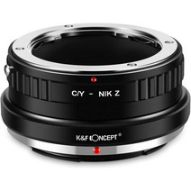 K&F Concept 업데이트된 T2-NIK Z 어댑터 NIK Z 마운트 미러리스 카메라 본체와 호환되는 망원경 T2, 05 콘탁스/야시카