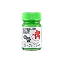 gaianotes 가이아노츠 EV-02 에바 그린 15ml [에반게리온 초호기 본체 그린 무광 형광], 단일