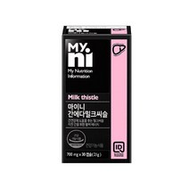 일동제약 마이니 간에다밀크씨슬 밀크시슬 간 영양제 실리마린 간 피로회복 효능 추천 항산화 30캡슐(병제품), 1병, 30캡슐