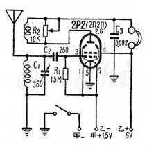 DIY 비 납땜 단일 튜브 램프 키트 단파 라디오 배터리 전원 CW/SSB 수신기, 한개옵션0