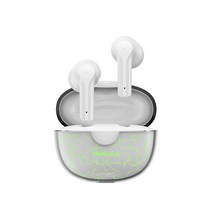레노버 발광 버전 블루투스이어폰, 화이트, XT95Pro