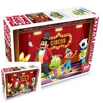 뽀로로 직소퍼즐 100PCS 서커스 퍼즐맞추기 주니어직소퍼즐