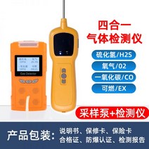 CO2측정기 가정용 가스 분석기 경보기 연소 누설 공기질, 샘플링 펌프+포인원 검출기