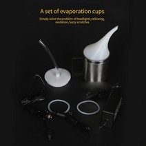 복원스크래치 방지 소수성 자동차 헤드라이트 수리 키트 광택 복원 보수, 01 110V