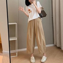 데일리 알라딘 허리밴딩 항아리 바지(3컬러)