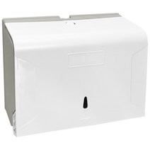 세이크린 화이트 ABS 핸드타올 페이퍼타올 디스펜서 잠금형 케이스, 1개