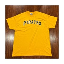 마제스틱 남성 피츠버그 파이어리츠 노란색 저지 셔츠 XL 야구 MLB