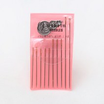 [펠트친구] 분홍 대바늘세트/바늘/바늘세트/대바늘/바느질도구/수
