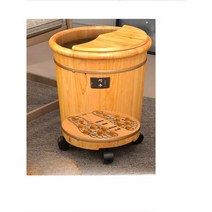 편백나무 족욕탕 키다리 세척조 발세척통 백포목통, 3cm + 패키지