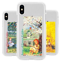 갤럭시노트10(N971) 빨강머리앤 유화시리즈 투명젤리 케이스