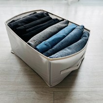 모던세븐 다용도 옷장 정리함 대형 9칸 2세트 손잡이형, 화이트2p