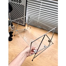 옛날잡지 신문가판대 책전시대 리플릿거치대 Bauhaus 중세 실버 투명 유리 책 보관함, 은
