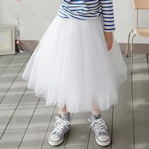귀여운양양 여아 아동 주니어 롱치마 쉬폰 스커트