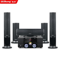 5.1채널스피커 QISHENG/MAV-2302홈시어터 거실 스피커 세트 5.1가정용 둘러싼 K노래, T02-일체형 6종세트 2인용 보리
