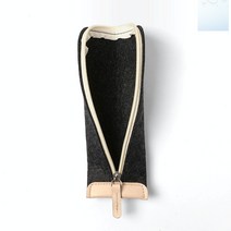 socean 연필꽂이 대학생 필통 지퍼 펜슬 파우치 블랙 직장인 연필 케이스 문구 파우치 필기류 보관함 펜 케이스 사