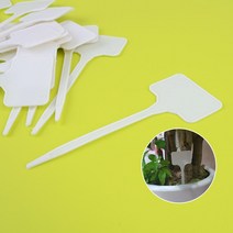 수목 화분 작물 표시싸인 팻말 이름 푯말 표찰