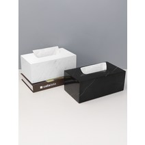 고급 대리석 냅킨케이스 테이블 각티슈 휴지케이스, 프리, 블랙14x14x14cm